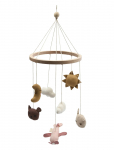 Fabelab - Crib Mobile - In The Air Rose - Beebimonitorid - ONE SIZE