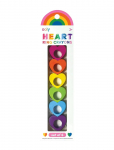 Ooly - Crayons 6 Pcs - Heart Ring - Pliiatsid - ONE SIZE