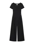 Calvin Klein - Scuba Crepe Ss Jumpsuit - Kombinesoonid - XXS
