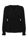Vero Moda Maternity - Vmmalva Lace Ls Top Wvn Ga - Pikkade varrukatega - S