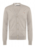 Maison Kitsune - Fox Head Patch Classic Cardigan - Kardiganid - XL