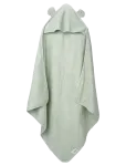Teddykompaniet - Badcape, Bambu, Teddy, Lindblomsgr&ouml;n - Lapid - 7575 CM