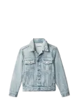 Calvin Klein - Denim Aop Trucker Jacket - Teksa ja velvet - 164