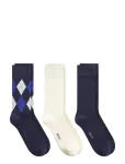 Gant - Argyle Socks 3-Pack - Tavalised sokid - 40-42
