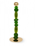 POLSPOTTEN - Candle Holder Beads - K&uuml;&uuml;nlajalad - &Oslash;12X H34CM