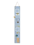JaBaDaBaDo - Growth Chart Teddy Blue - Kasvutabel - ONE SIZE