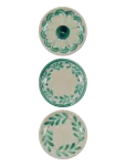 House Doctor - Plate, Hddiva, Green - V&auml;ikesed taldrikud - H:1.5CM.XL:13CM