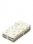 Cam Cam Copenhagen - Muslin Cloth, 3-Pack - Gots Mix - Bows - Musliinlapid - ONE SIZE