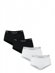 Pieces - Pclogo Lady 4 Pack Solid Noos Bc - Hipsterid ja bokserid - XL