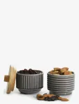 Sagaform - Coffee & More, Serving Bowls With Bambo Lid 2-Pack - K&ouml;&ouml;gipurgid - ONE SIZE