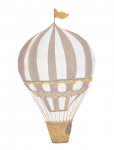That's Mine - Retro Air Balloon Small Brown - Vehicles - 18.5X 32.5CM