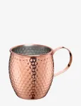 Cilio - Moscow Mule 0,5L Hammered Finish - Kokteiliklaasid - 50 CL