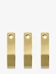 Meraki - Hooks, Mkhang, Brushed Brass Finish - Konksud - 120 g