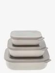 Mepal - Rectangular Bowl Set W.lid Cirqula Low - Kastid ja konteinerid - ONE SIZE