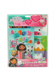 Gabby's Dollhouse - Gabby's Dollhouse, Farves&aelig;t Med 4 Farveblyanter - Kirjatarbed - ONE SIZE
