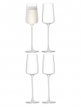 LSA International - Champagneglas Metropolitan S&aelig;t 4 Lsa - &Scaron;ampanjaklaasid - 23 CL