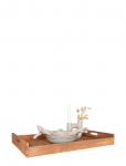 House Nordic - Ebba - Tray In Teak, Nature, 58X38 Cm - Kandikud - 58X38X7CM