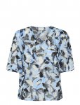 Kaffe - Kaelina Blouse - L&uuml;hikeste varrukatega - 34