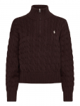 Polo Ralph Lauren - Cable-Knit Cotton Quarter-Zip Sweater - Džemprid - L