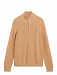 Gant - Cotton Wool Rib Half Zip - Poolpika lukuga džemprid - L