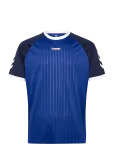 Hummel - Hmlpulse Stripe T-Shirt S/S - Spordi jalgpallis&auml;rgid - S