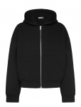 Weekday - Oversized Scuba Zip-Hoodie - Kapuutsiga pusad - XL
