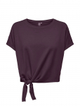 Only Play - Onpjab Life Ss Knot Jrs Tee - Spordi l&uuml;hikeste varrukatega l&uuml;hikesed topid - S