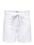 ONLY - Onlgianna Mw Belted Shorts Azg Dnm Noos - L&uuml;hikesed teksap&uuml;ksid - M