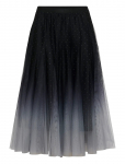 Cream - Crglittery Mesh Skirt - P&otilde;lveni ja midiseelikud - S