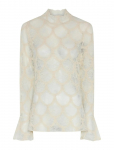 Bruuns Bazaar - Deodarabbsuzi Blouse - Pikkade varrukatega - 44