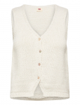Levi's&reg; - Helen Mini Boucle Vest Tofu Co - Kootud vestid - S