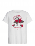 Lollys Laundry - Romall Peacock Tee Ss - L&uuml;hikeste varrukatega - XL