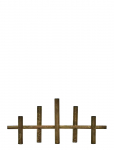 House Doctor - Lysestage, Hdmaxi45, Antik Messingfinish - Advendik&uuml;&uuml;nlad - 45X6X20CM