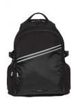 Calvin Klein - Striped Utility Zip Round Backpa - Seljakotid - ONE SIZE