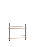 Kylsk&aring;pspoesi - Box Set, Magazine Shelving Ms.65.1, Black Shelves, Stainless Steel Legs (Fsc Mix Credit) - Riiulid - H:65CM
