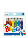 Ooly - Poster Paint In Brush 6 Pcs - Easy Squeezy - V&auml;rvid - ONE SIZE