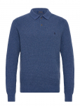 Polo Ralph Lauren - Textured Wool-Cotton Polo-Collar Sweater - Pikkade varrukatega kootud polos&auml;rgid - XL