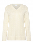 Filippa K - Braided Cotton V-Neck Sweater - Džemprid - XL