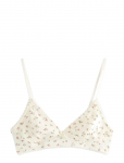 Lindex - Bra Soft Top Pointelle Cotton - Braletid - M