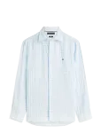 Tommy Hilfiger - Linen Essential Gingham Rf Shirt - Vabaaja s&auml;rgid - XL
