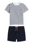 Tommy Hilfiger - Essential Stripe Tee + Short Set - Komplektid l&uuml;hikeste varrukatega T-s&auml;rgiga - 92