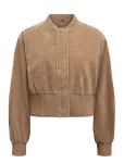 Gina Tricot - Faux Suede Short Jacket - Bomber-jakid - L