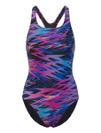 Speedo - Hyperboom Print Medalist Swimsuit - Spordi ujumistrikood - 46