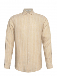 Gant - Reg Linen Stripe Shirt - Linased s&auml;rgid - XXXL