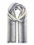 Gant - Striped Linen Scarf - Kerged sallid - ONE SIZE