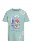 Ralph Lauren Kids - Tie-Dye Polo Bear Cotton Tee - L&uuml;hikeste varrukatega - 102-108