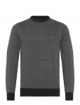 Tommy Hilfiger - Pima Ctn Cash Herringbone Crew - &Uuml;mara kaelusega - XXXL
