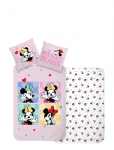 Minnie Mouse - Bed Linen Senior Minnie 1142 - 140X200, 60X63 Cm - Voodipesukomplektid - 140X200.60X63CM