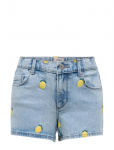 Kids Only - Kogblair Print Dnm Shorts Pim Ex - L&uuml;hikesed p&uuml;ksid - 164
