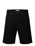 Selected - Slhreg Alex Black 705 Denim Short Noos - L&uuml;hikesed teksap&uuml;ksid - XL